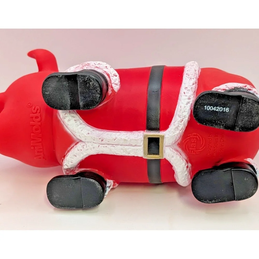 Red Santa Pig Squish Funny 8
